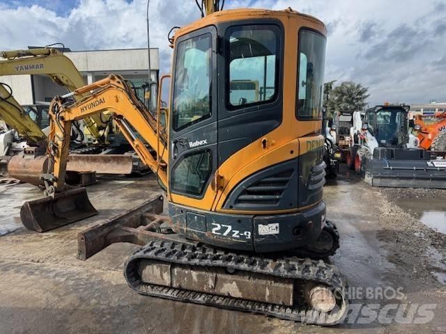 Hyundai Robex 27 Z-9 Mini bagri <7t