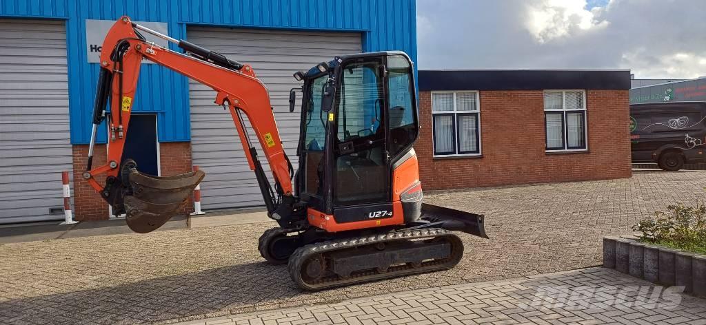 Kubota U 27-4 Mini bagri <7t