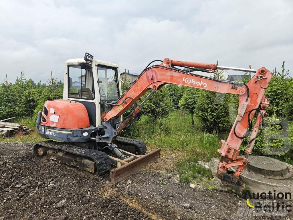 Kubota KX 121-3 Mini bagri <7t