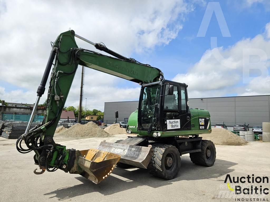 CAT M315D Bagri na kolesih