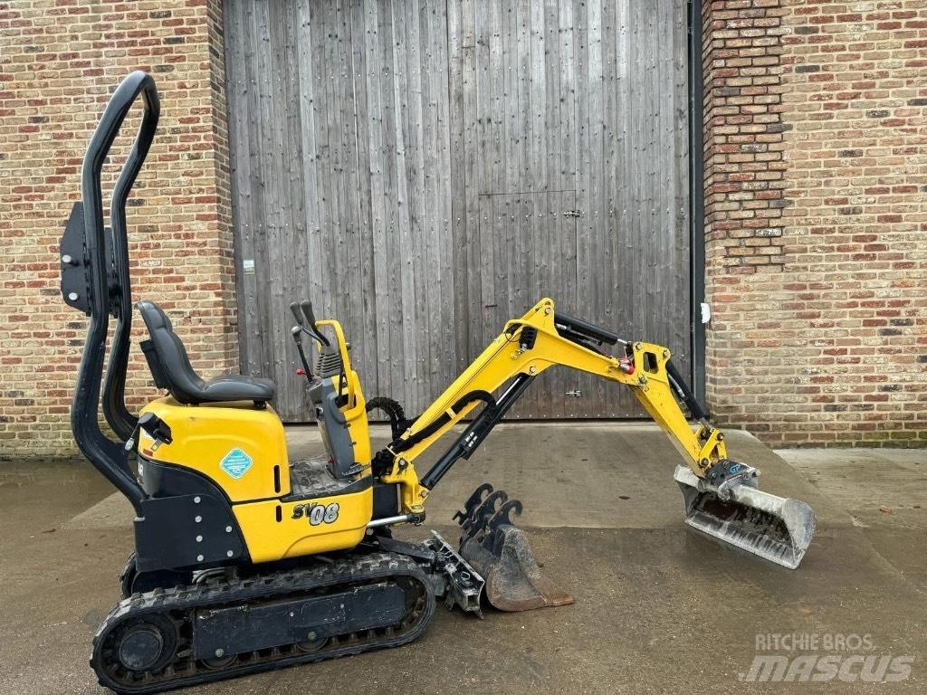Yanmar SV 08 Mini bagri <7t