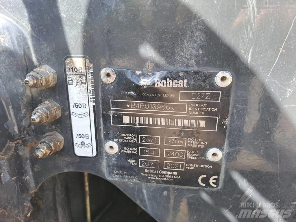 Bobcat E 27 Z Mini bagri <7t