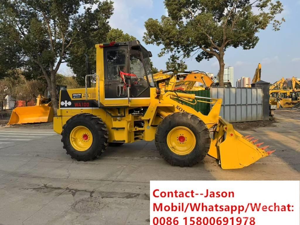 Komatsu WA 100 Kolesni nakladalci