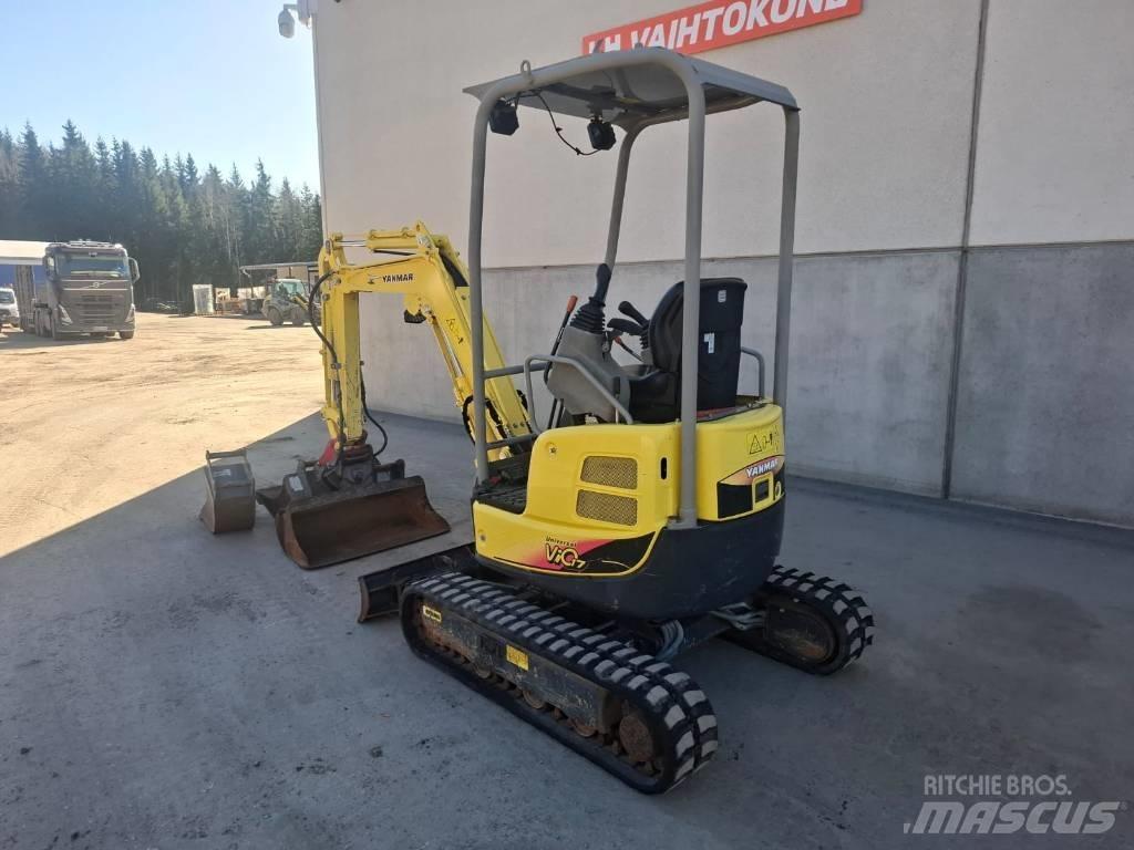 Yanmar Vio 17 Mini bagri <7t