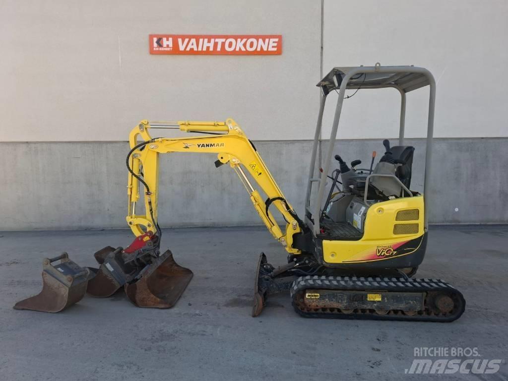 Yanmar Vio 17 Mini bagri <7t