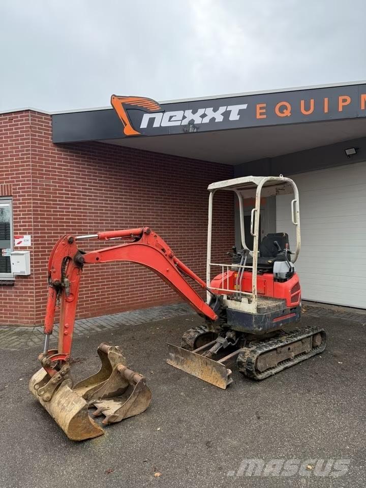 Kubota U 17 Mini bagri <7t