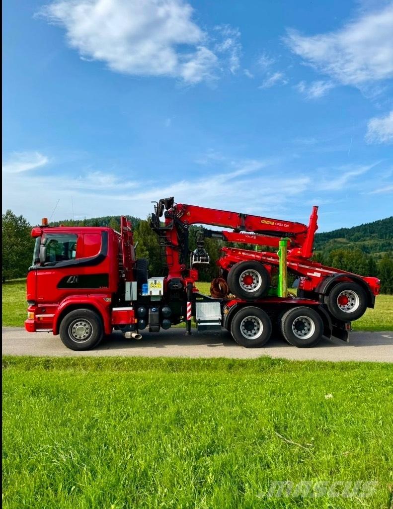 Scania R580 V8 6x4 Tovornjaki za hlode
