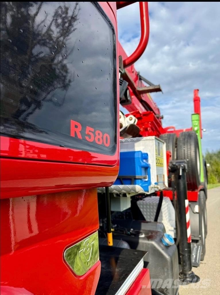 Scania R580 V8 6x4 Tovornjaki za hlode