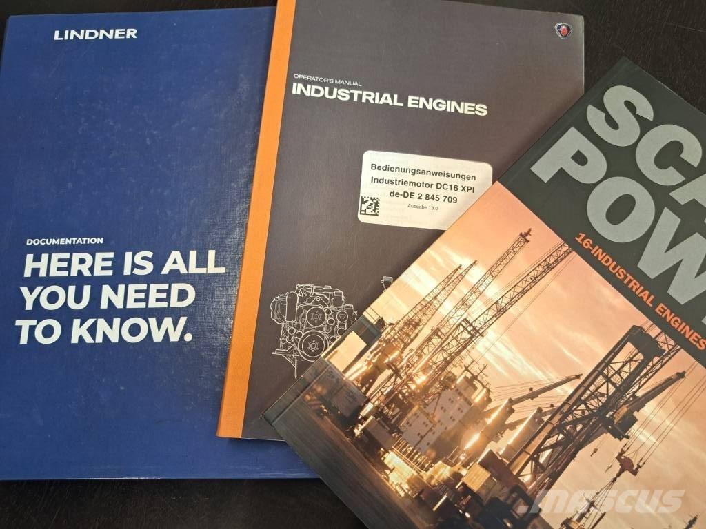 Lindner U 95 DK Stroji za razrez odpada