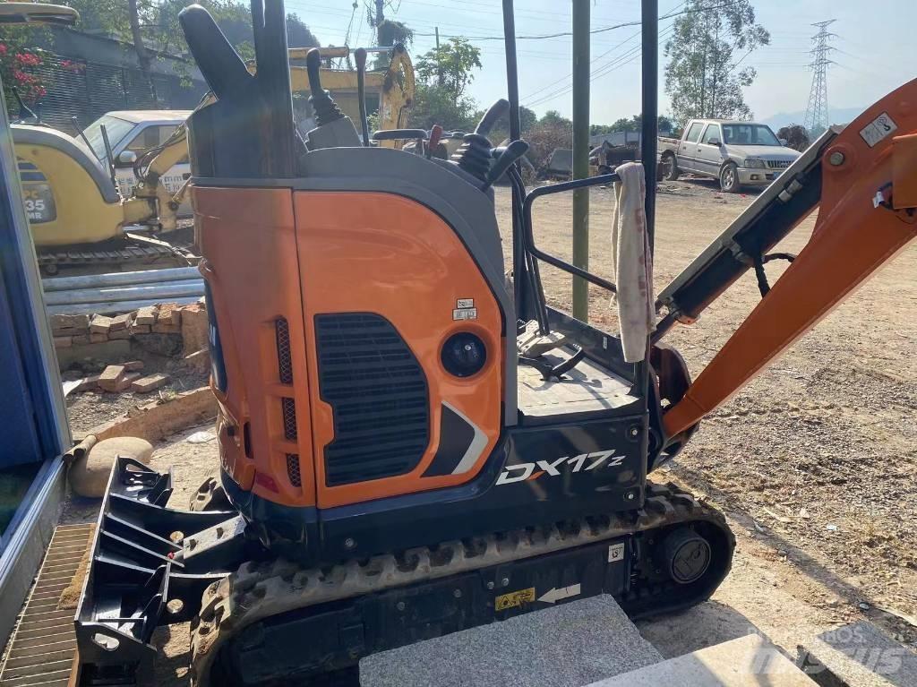 Doosan DX 17 Mini bagri <7t