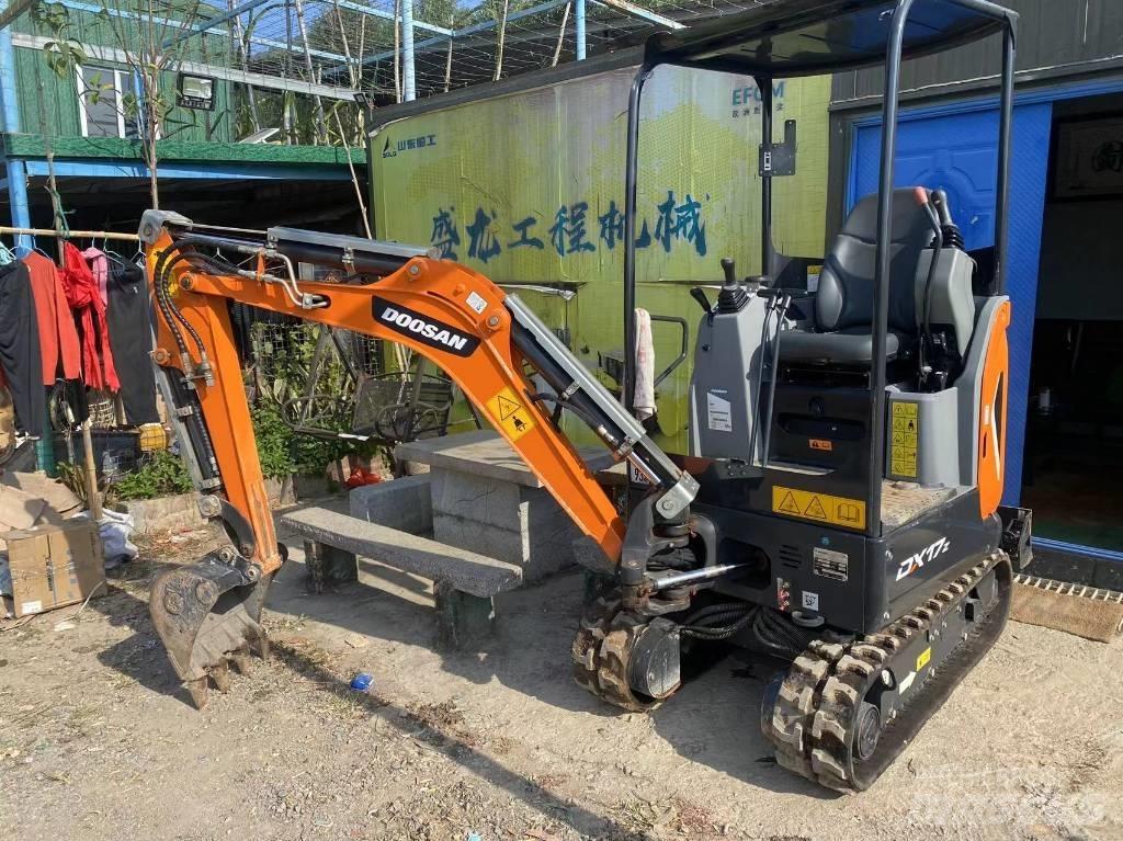 Doosan DX 17 Mini bagri <7t