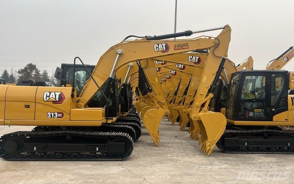 CAT 313 GC Bagri goseničarji