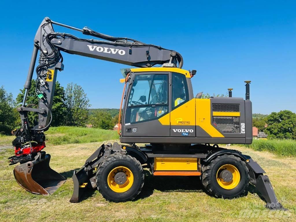 Volvo EW 160 E Bagri na kolesih