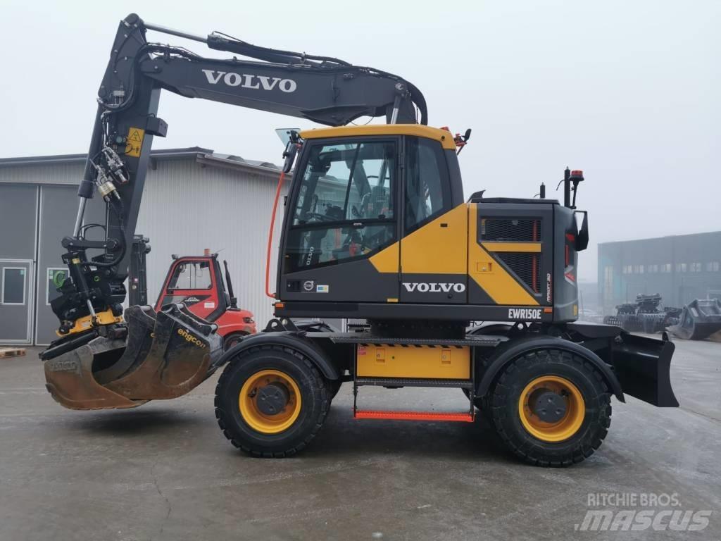 Volvo EWR 150 E Bagri na kolesih
