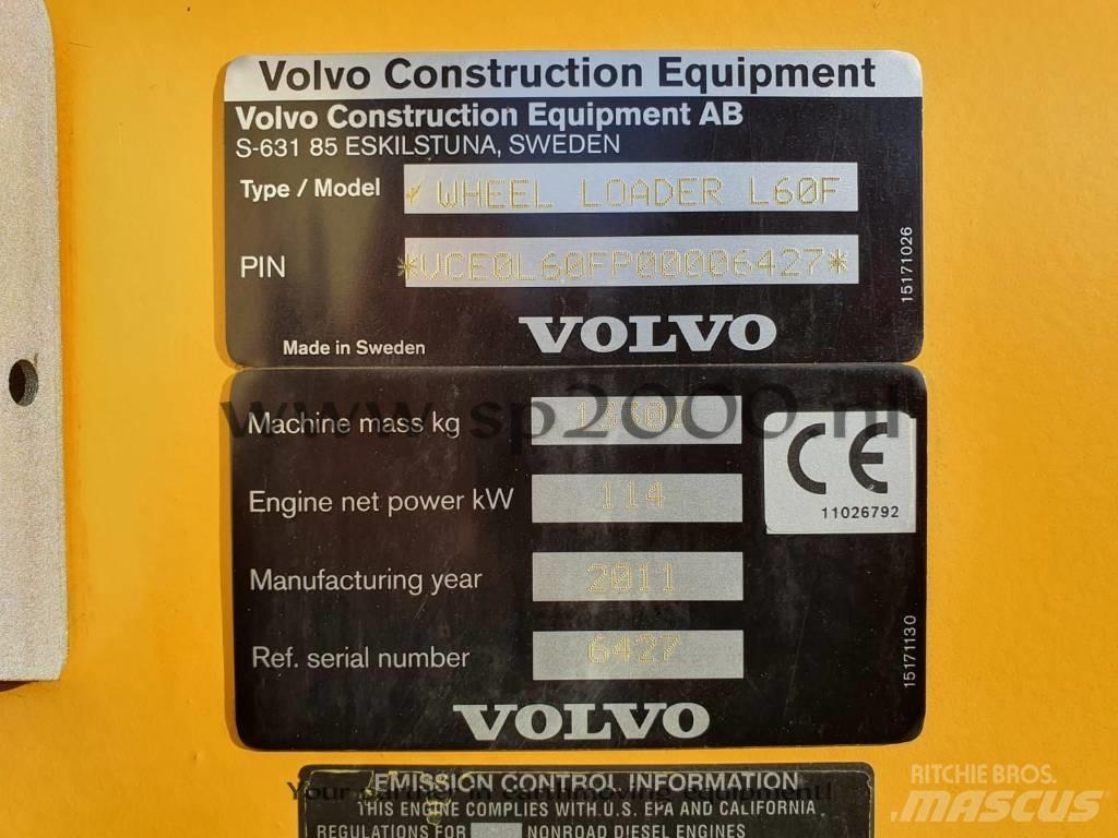 Volvo L 60 F Kolesni nakladalci