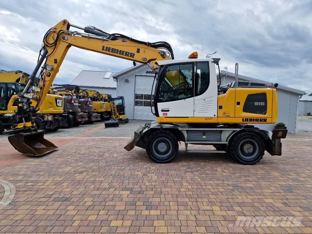 Liebherr A 916 Bagri na kolesih