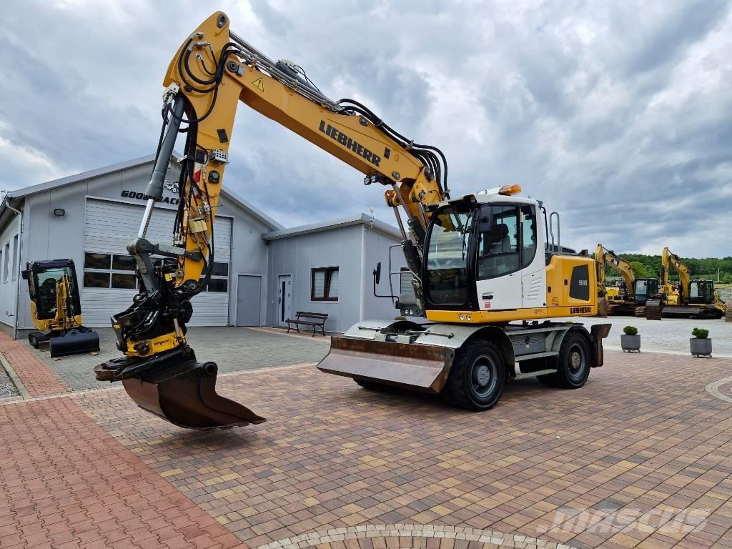 Liebherr A 916 Bagri na kolesih