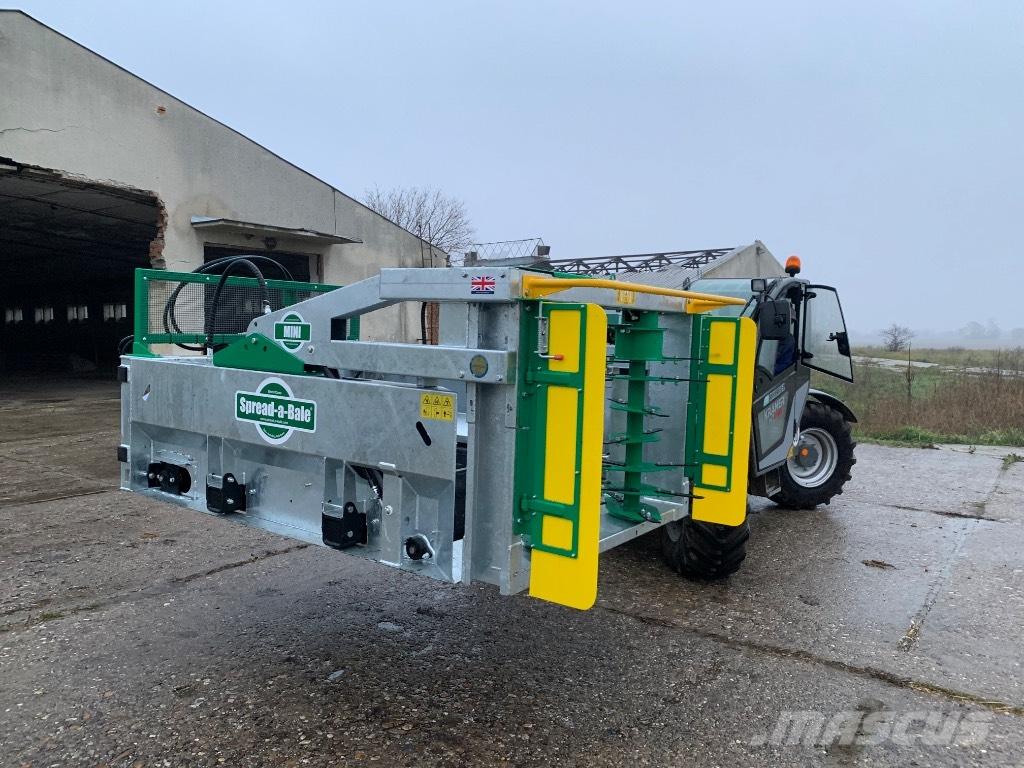  Spread-a-Bale Mini Rezač za bale, oprema za rezanje in odvijanje bal