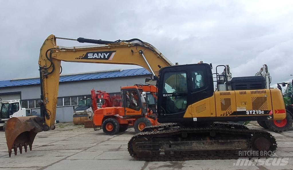 Sany SY 215 C Bagri goseničarji