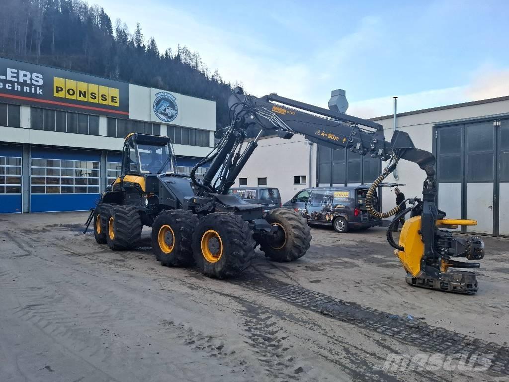 Ponsse Bear 8W Harvesterji