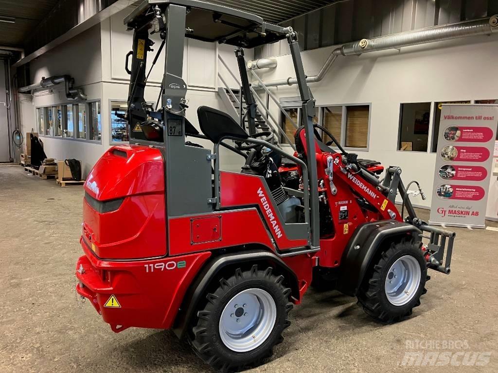 Weidemann 1190e Skid steer mini nakladalci