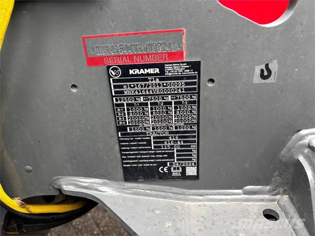 Kramer KT557 Teleskopski viličarji