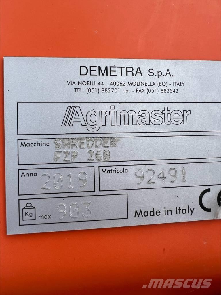 Agrimaster FZP 260 Kosilnice za pašnike