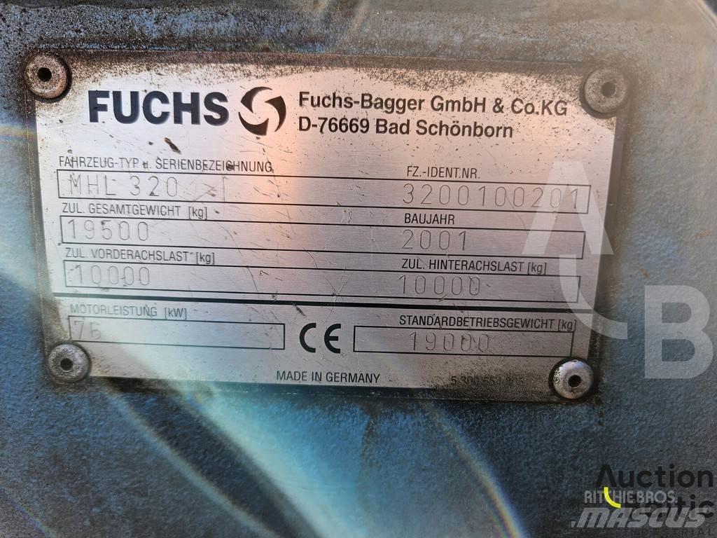 Fuchs MHL 320 Bagri na kolesih