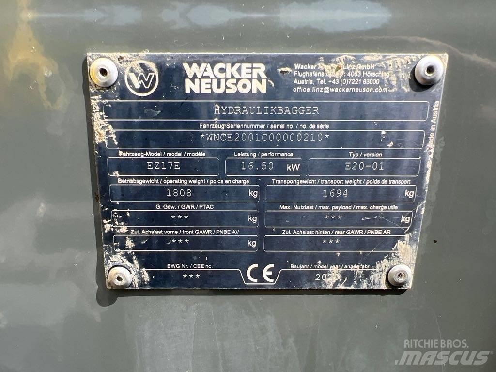 Wacker Neuson EZ17e Bagri goseničarji