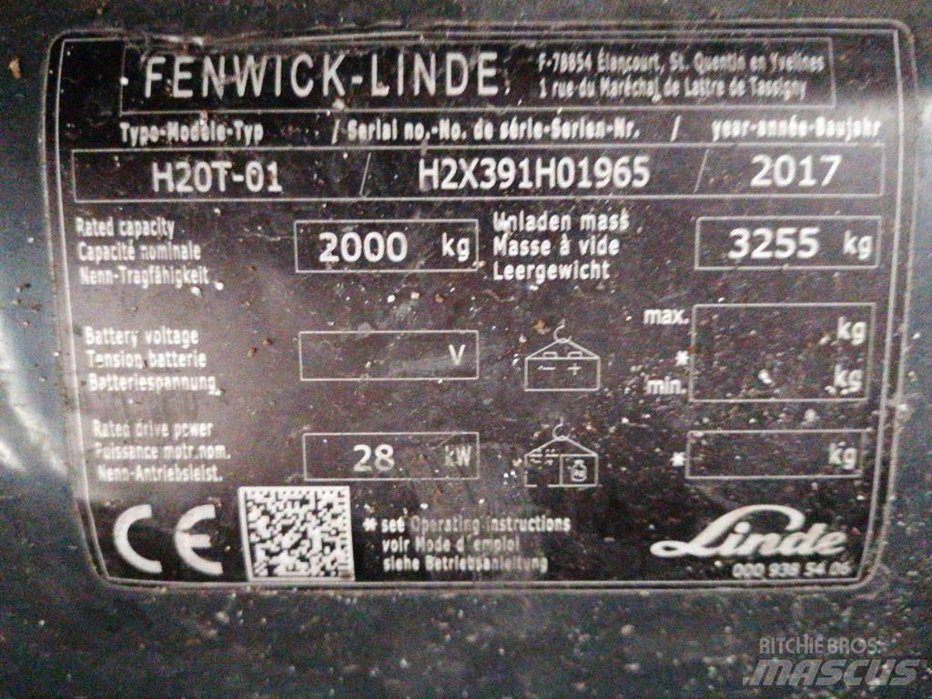 Linde H20T-01 Plinski viličarji