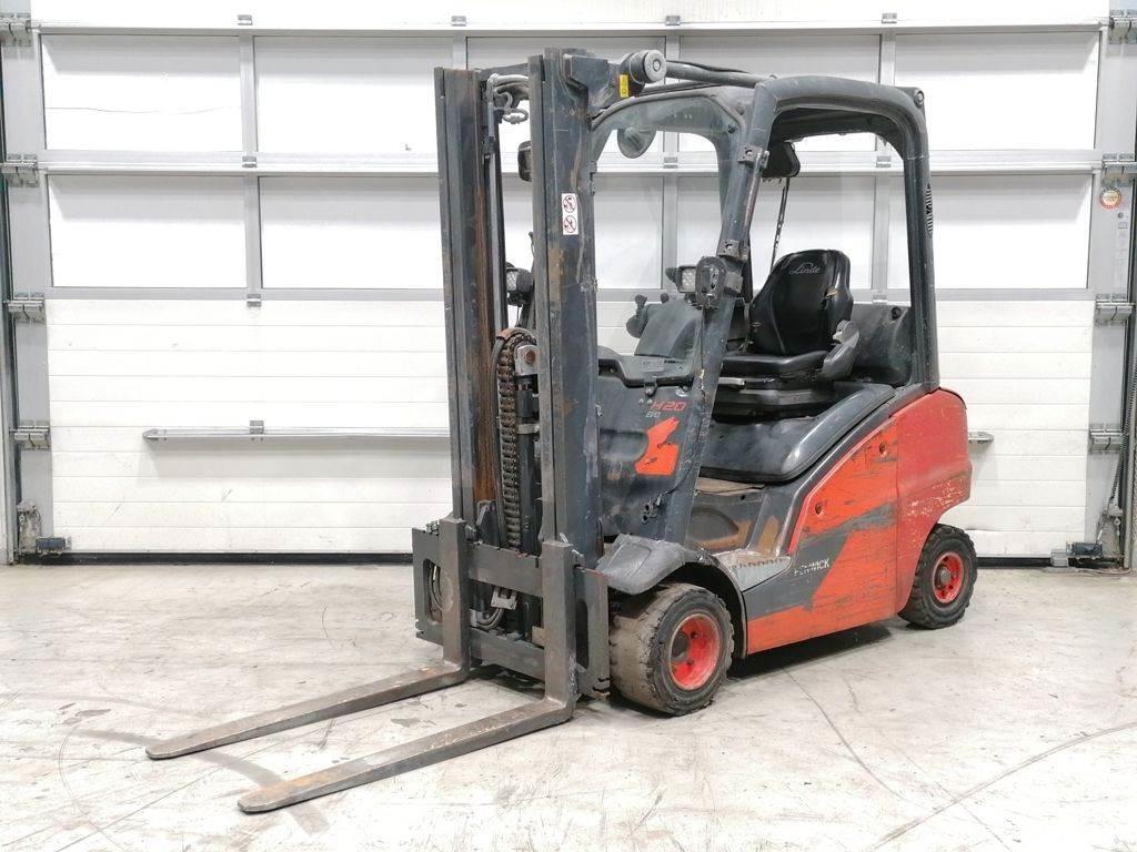 Linde H20T-01 Plinski viličarji
