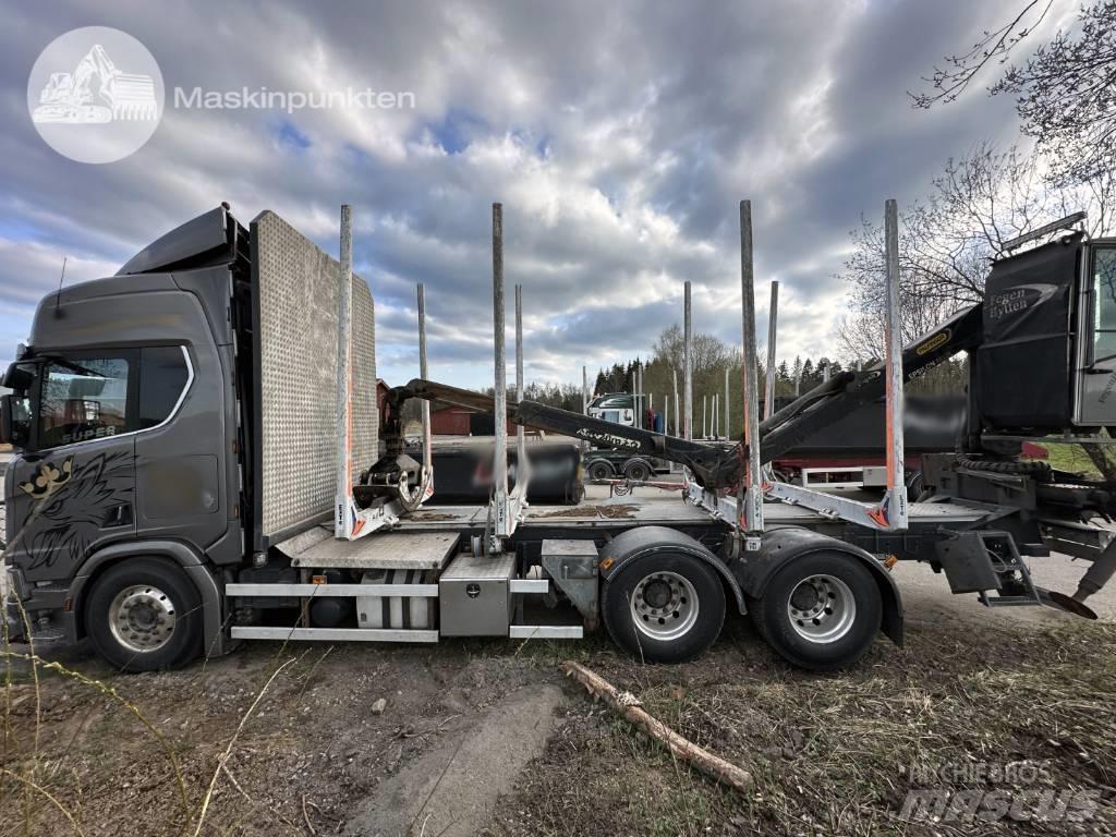Scania R 730 Tovornjaki za hlode