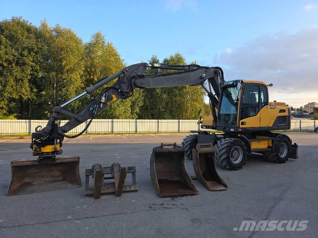 Volvo EW 160 D Bagri na kolesih