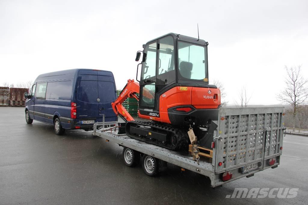 Kubota KX027-4 Mini bagri <7t