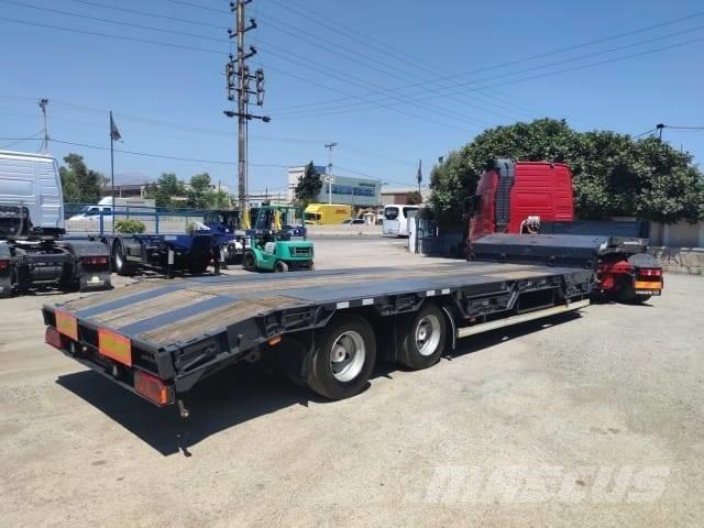 Fliegl 2 axles Nizko noseče polprikolice