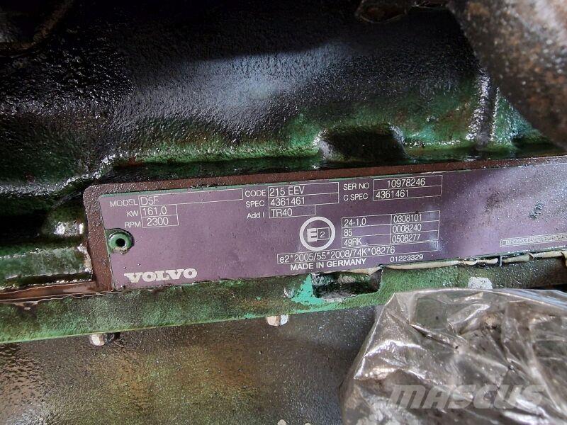 Volvo D5F 215EEV Motorji