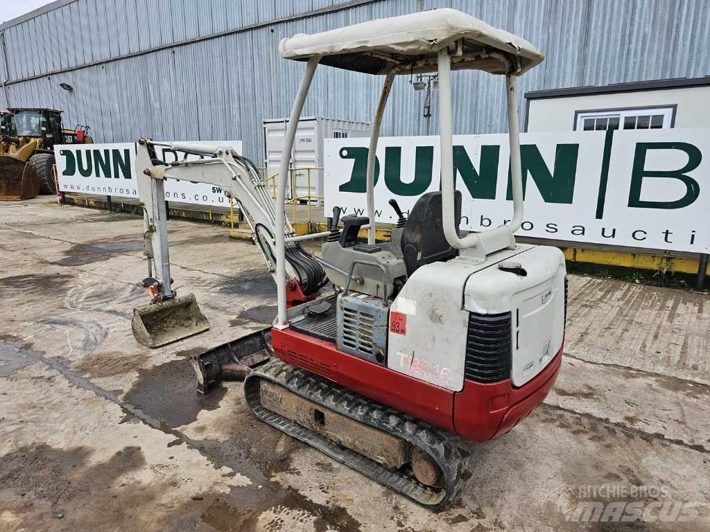 Takeuchi TB 016 Mini bagri <7t