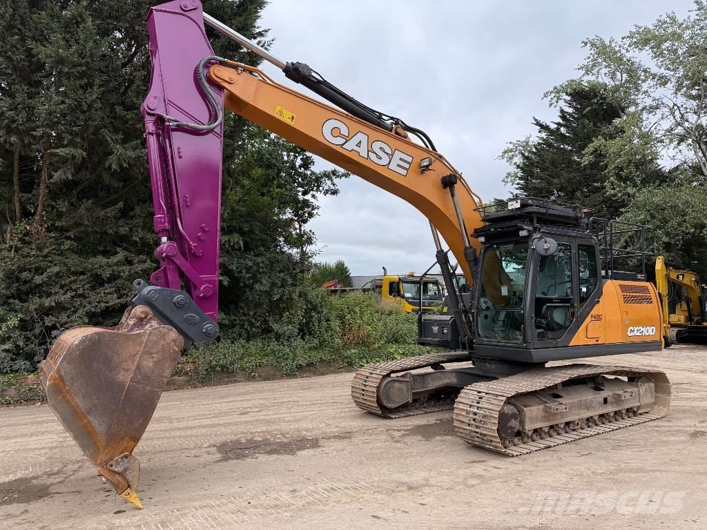 CASE CX 210 D Bagri goseničarji