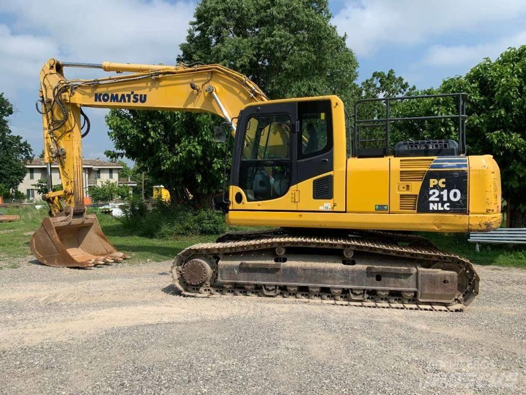 Komatsu PC 210 NLC-8 Bagri goseničarji