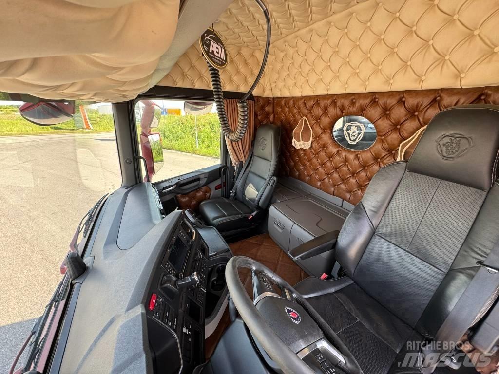 Scania R 500 CB Tovornjaki z žerjavom