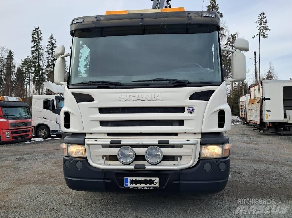 Scania P 340 Tovornjaki z žerjavom