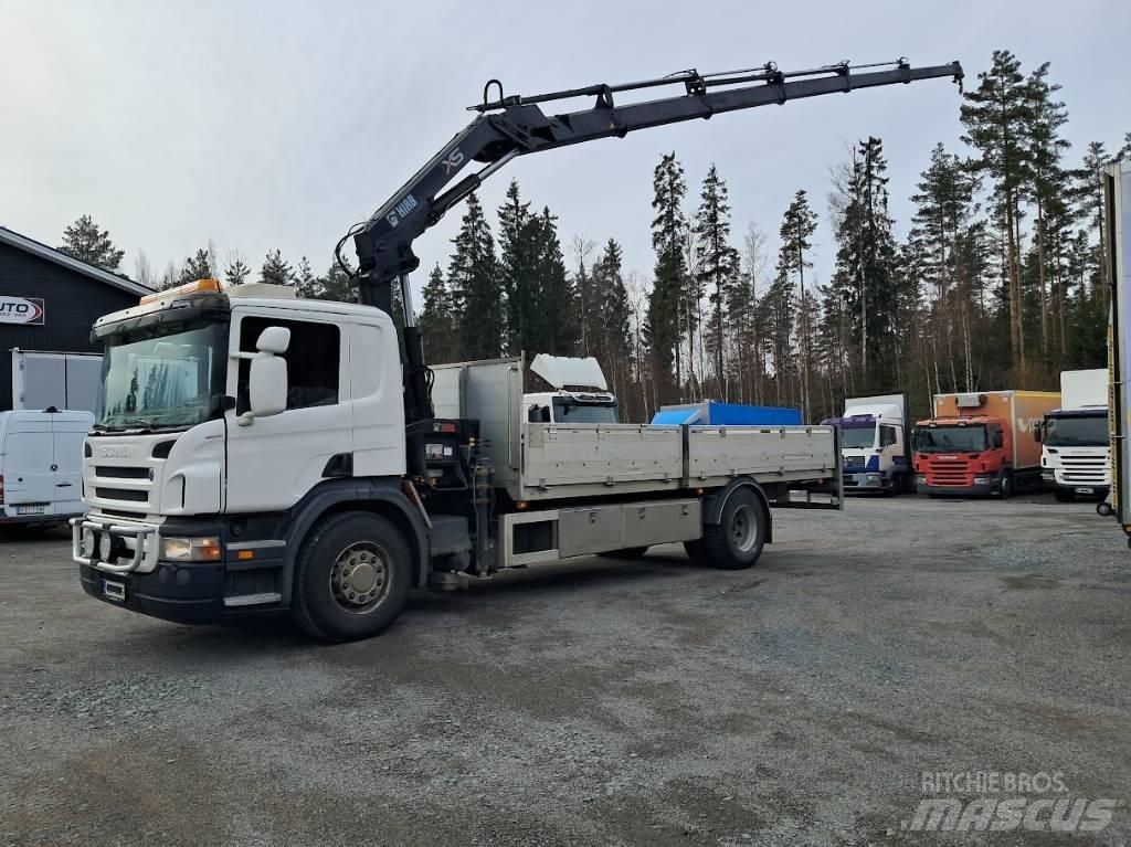 Scania P 340 Tovornjaki z žerjavom