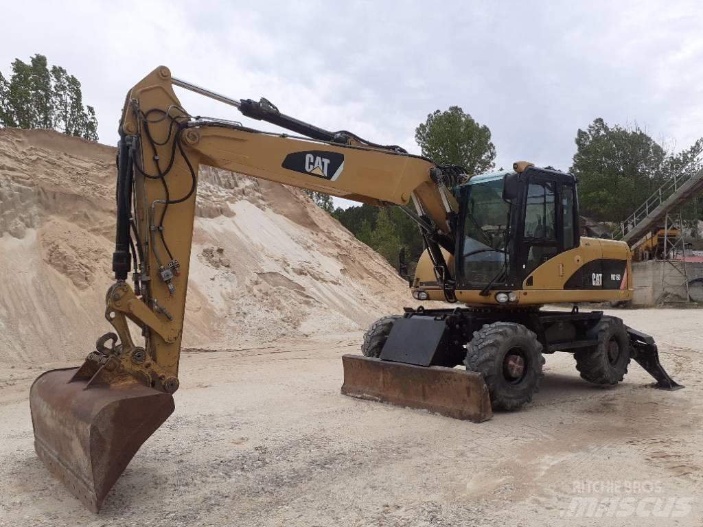 CAT M 316 D Bagri na kolesih