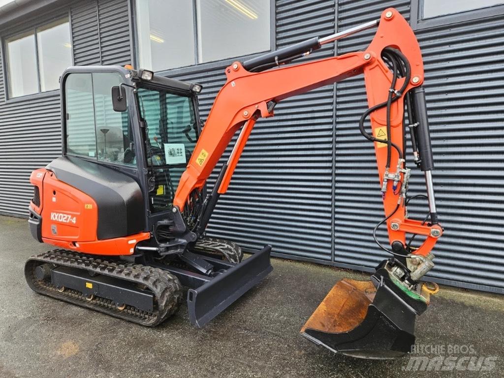 Kubota kx027-4 Mini bagri <7t