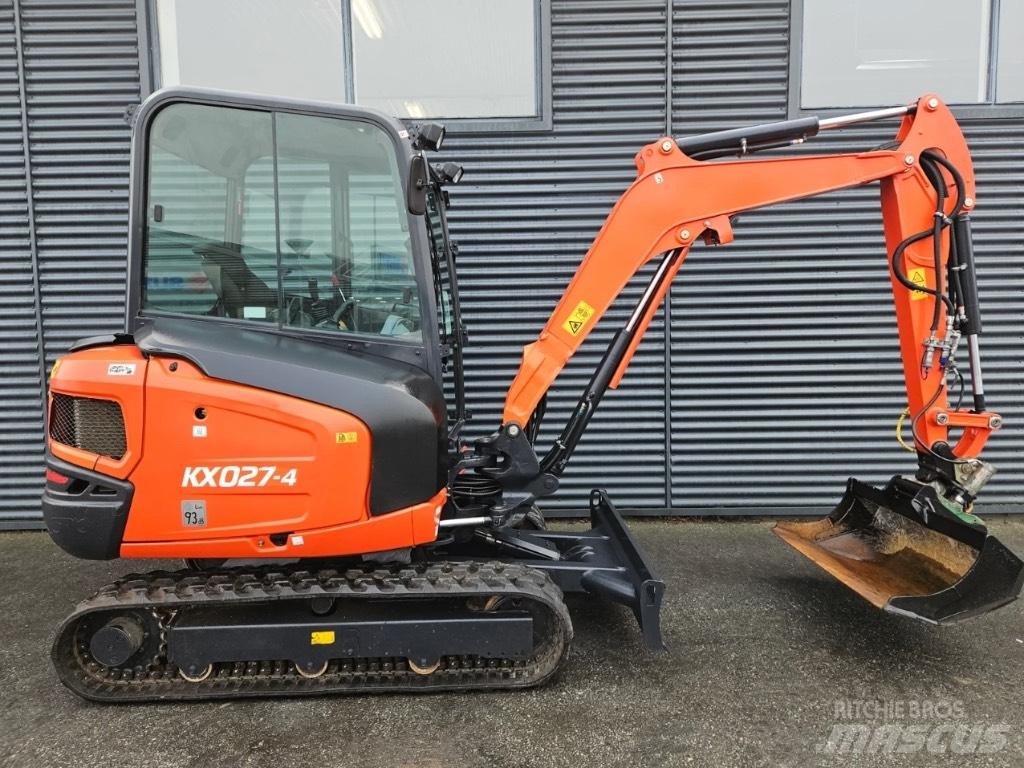 Kubota kx027-4 Mini bagri <7t
