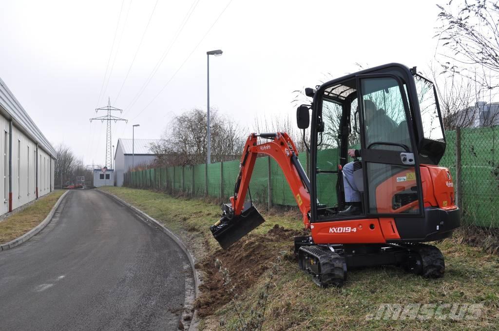 Kubota KX 019-4 Mini bagri <7t