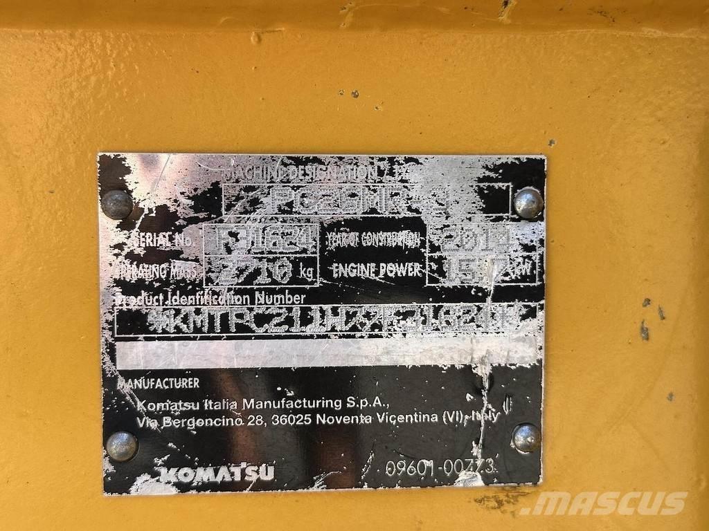 Komatsu PC26MR-3 Mini bagri <7t