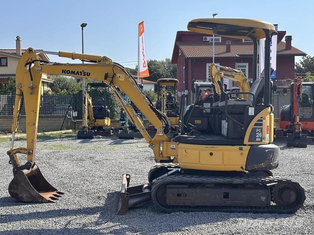 Komatsu PC26MR-3 Mini bagri <7t