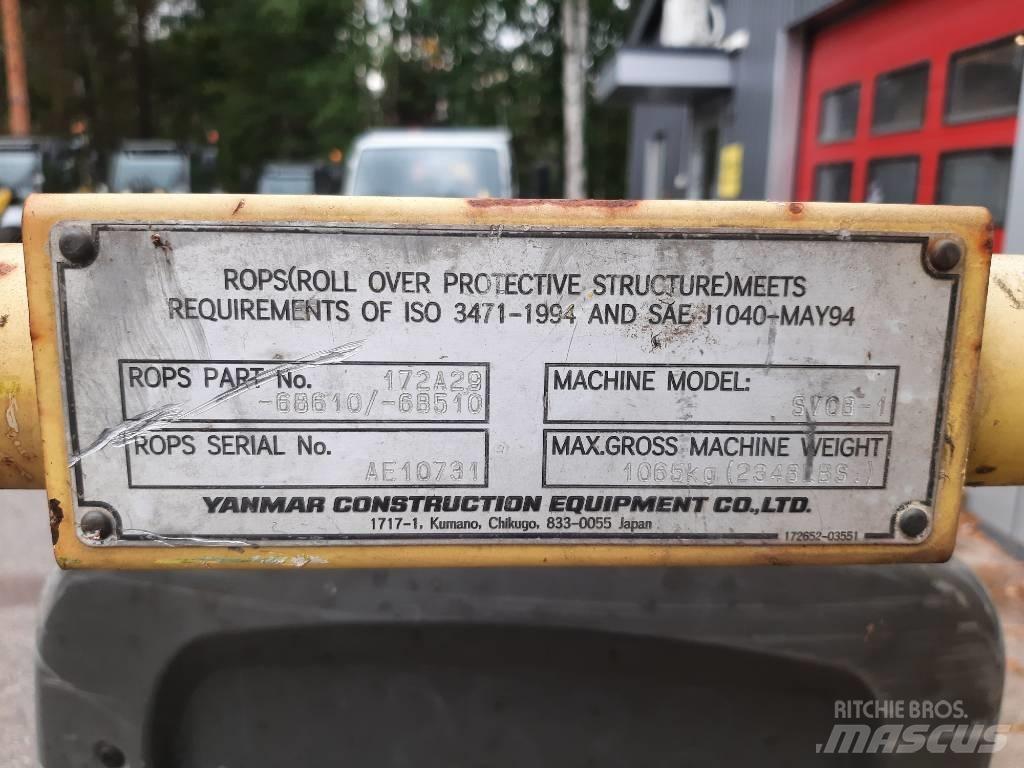 Yanmar SV 08-1 Mini bagri <7t