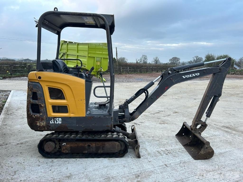 Volvo EC 15D Mini bagri <7t